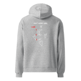 Sweatshirt I Love You gris dos – mode urbaine chic – Emoney Vibe
