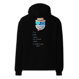 Sweatshirt L’URSSAF revisitée noir dos – streetwear premium – Emoney Vibe

