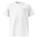 T-shirt Bénéficiaire du SMIC blanc face – streetwear satirique – Emoney Vibe

