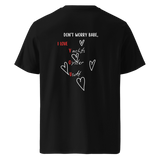 T-shirt I Love You noir dos – amour et ambition – Emoney Vibe
