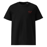 T-shirt I Love You noir face – luxe et détachement – Emoney Vibe
